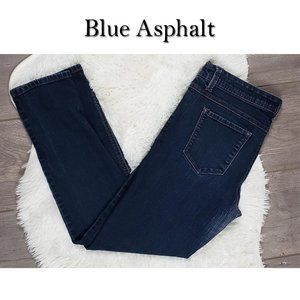 Blue Asphalt Second Skin Skinny Jeans Size 13 Short